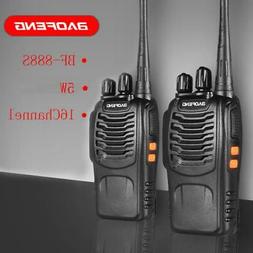 2X Baofeng BF-888S UHF Walkie Talkie 2 Two Way Radio 16CH 40